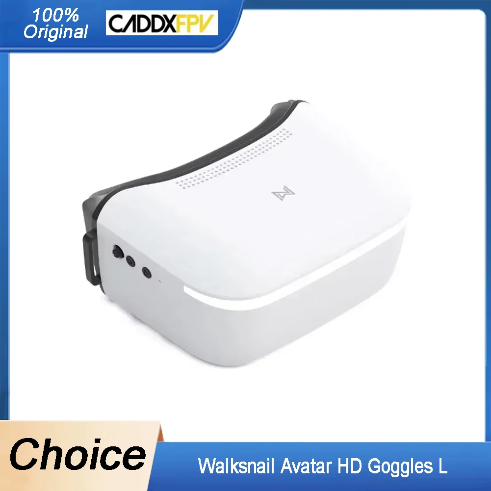 

Walksnail Avatar HD Goggles L with 3-Axis Gimbal GM1/GM2/GM3 (No Camera) for CADDXFPV FPV Drones