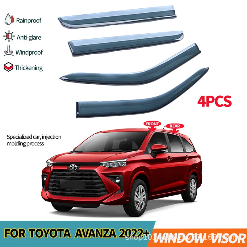 

Подходит для TOYOTA Avanza 2022+ Дефлектор погодного окна козырька окна