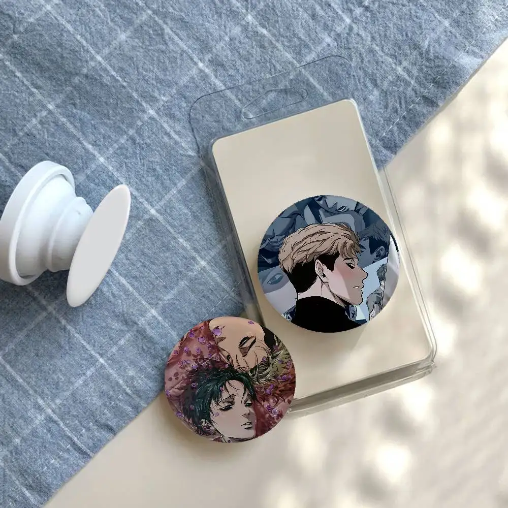 Comics K-Killing-S-Stalking Brooches Stylish Ornament Pins Exquisite Round Badge Bag Accessories Jewelry Gifts