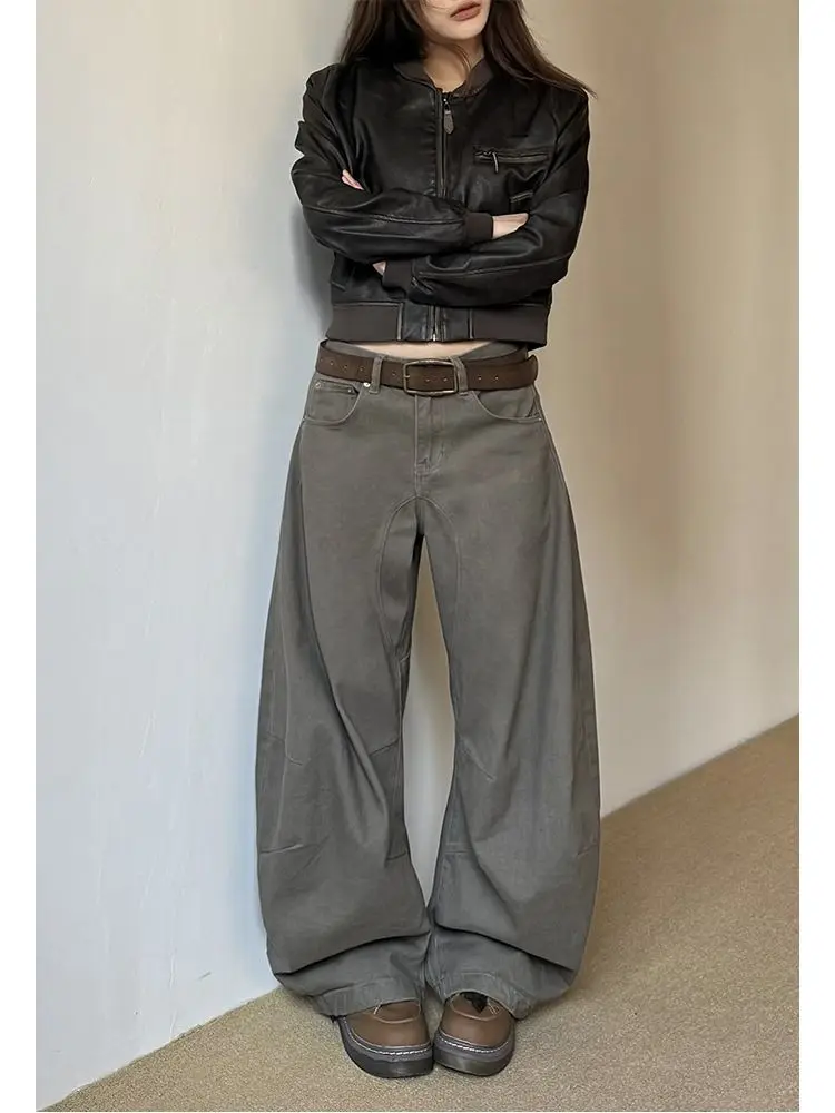 Scimitar-Hose für Damen, Jogger, Damen, Sommer, Leinen, Baggy-Fit, Kunstfestival, Highstreet-Cargo, Übergröße, Outdoor, mehrere Taschen, lässig