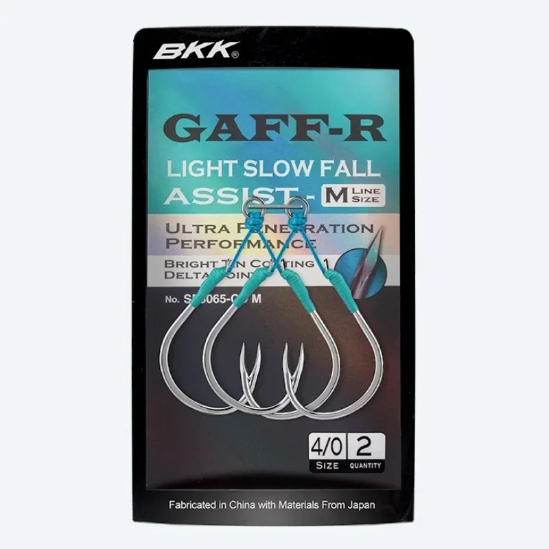 BKK   SF Gaff-R M Assist Lure Jigging Fishing Hooks