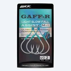 BKK   SF Gaff-R M Assist Lure Jigging Fishing Hooks