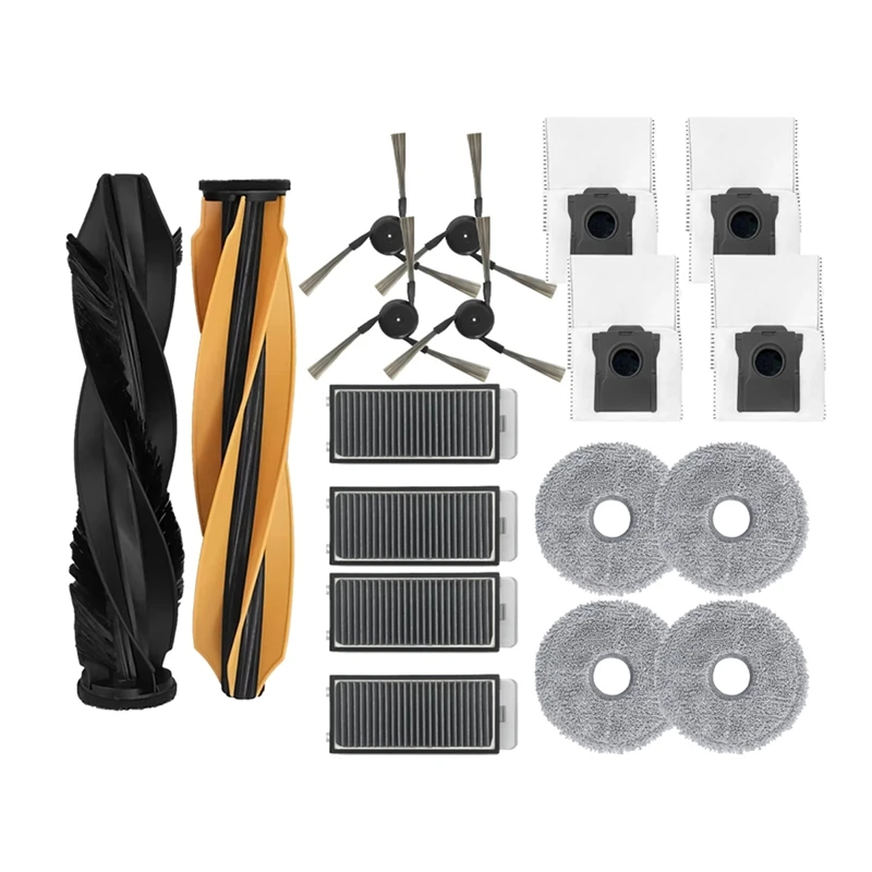 

For Dreame X50 Ultra Accessories Main Side Brush Hepa Filter Mop Cloth Dust Bag Replacement Parts