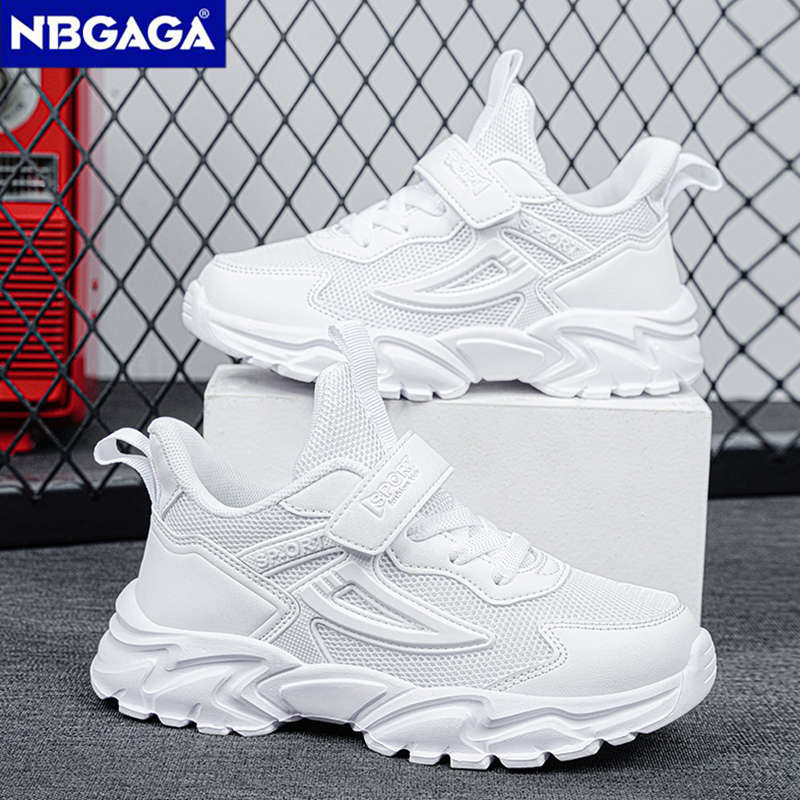  Tenis Sneakers Kids Spring/Summer New Boys Girls Sports Shoes Casual Walking Shoes Breathale Mesh Children Small White Shoes 