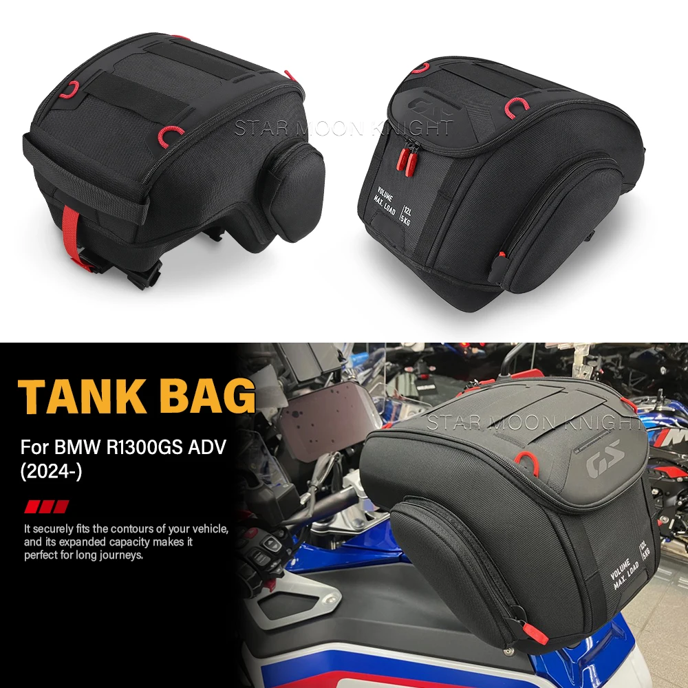 

Сумка на бак мотоцикла для BMW R1300GS ADV 2024 2025 12L R 1300 GS Adventure Водонепроницаемая сумка для хранения багажа Высококачественный нейлон