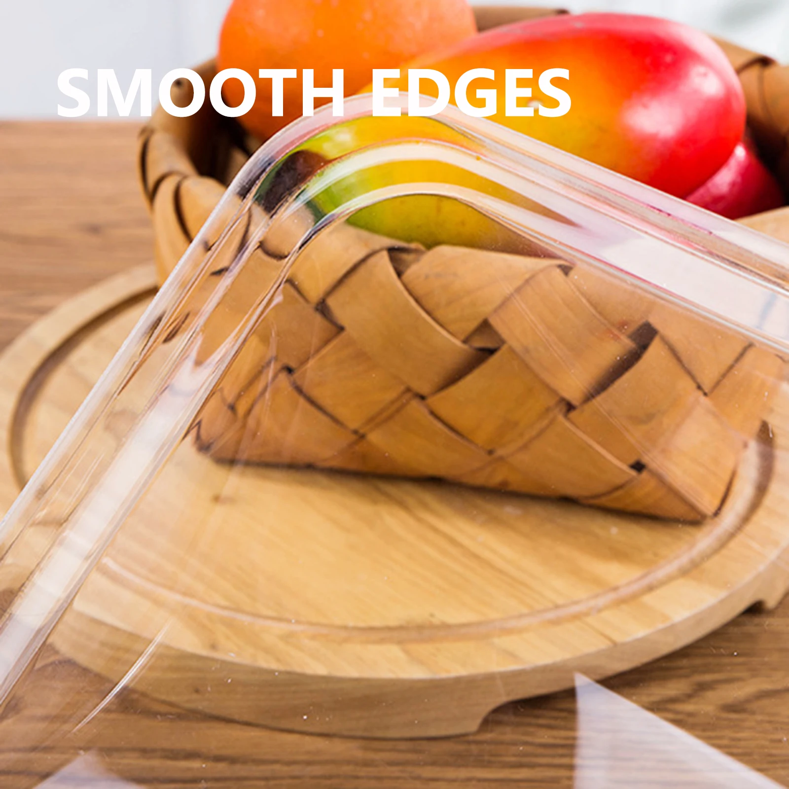 

Cake Dome Food Clear Plastic Protective Lid For Dessert Display Cake Stand Fresh Keeping Cover Decorative Dinner Table