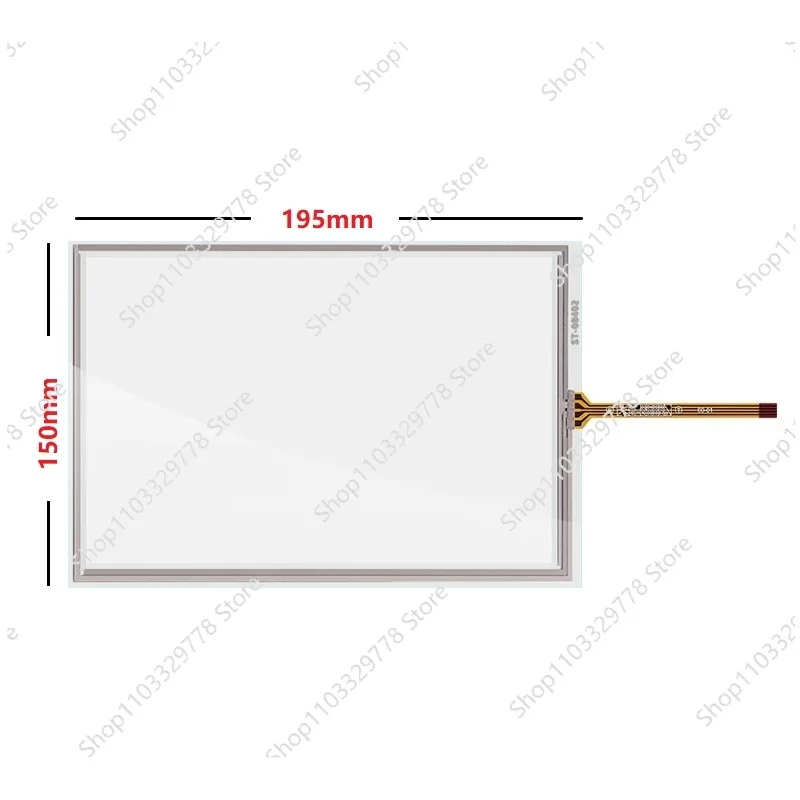 8,4-дюймовая 4-проводная ST-08402 ST-08401 G084SN05 v3 Резистивная стеклянная сенсорная панель 189 мм * 142 мм