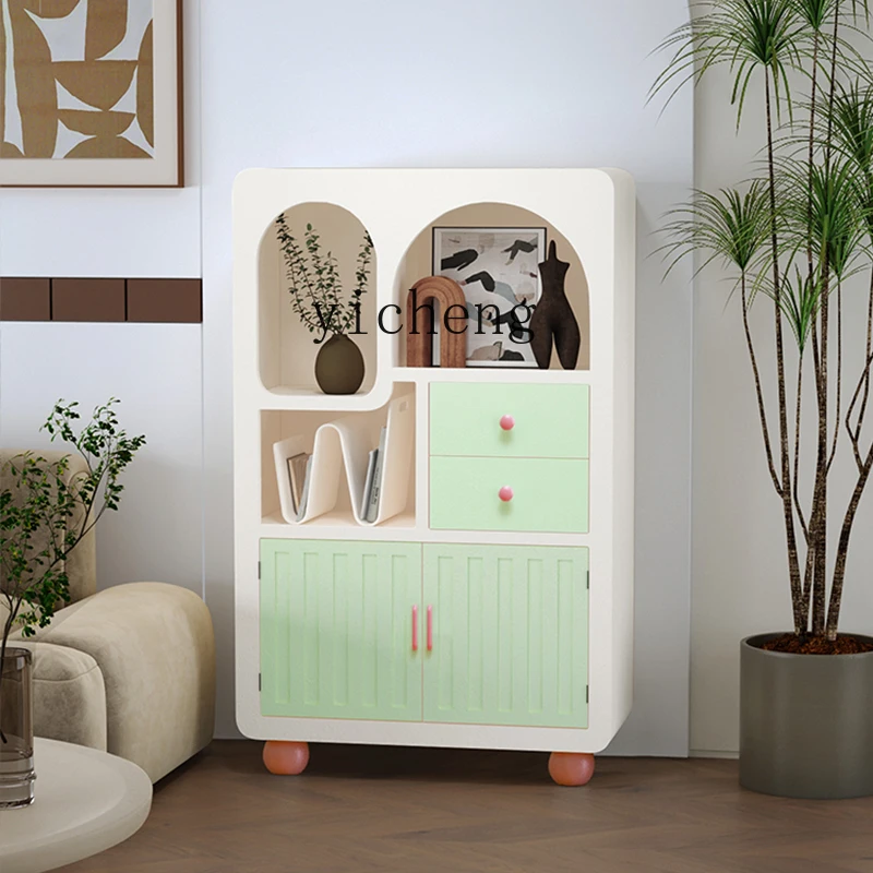 HD dopamine simple modern living room locker household chest side cabinet