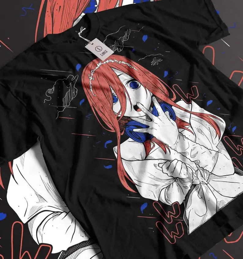 Unisex My Cosplay Darling Anime T-Shirt, Miku Manga  Graphic Tee Shirt