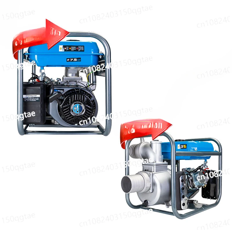 

170F Engine Water Pump 2 Inch 3 Inch Household High-Pressure Suction Water Pump for Agricultural Irrigation Self Priming Diesel