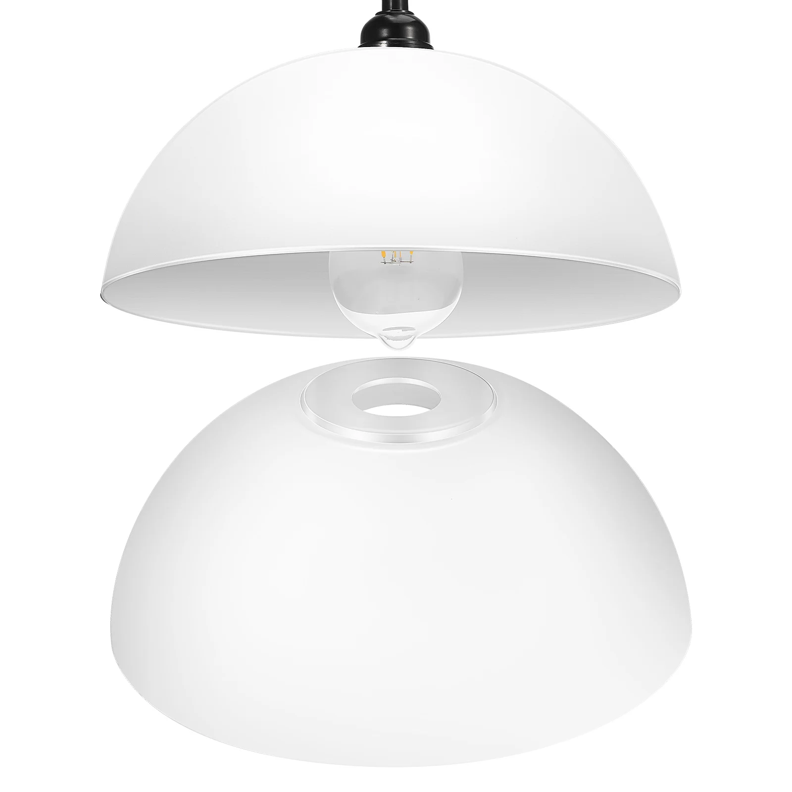 

2 Pcs Plastic Lampshade Living Room Lightshade Wear-resistantCeiling Material Multipurpose Hanging Lampshades Compact Size(42mm)