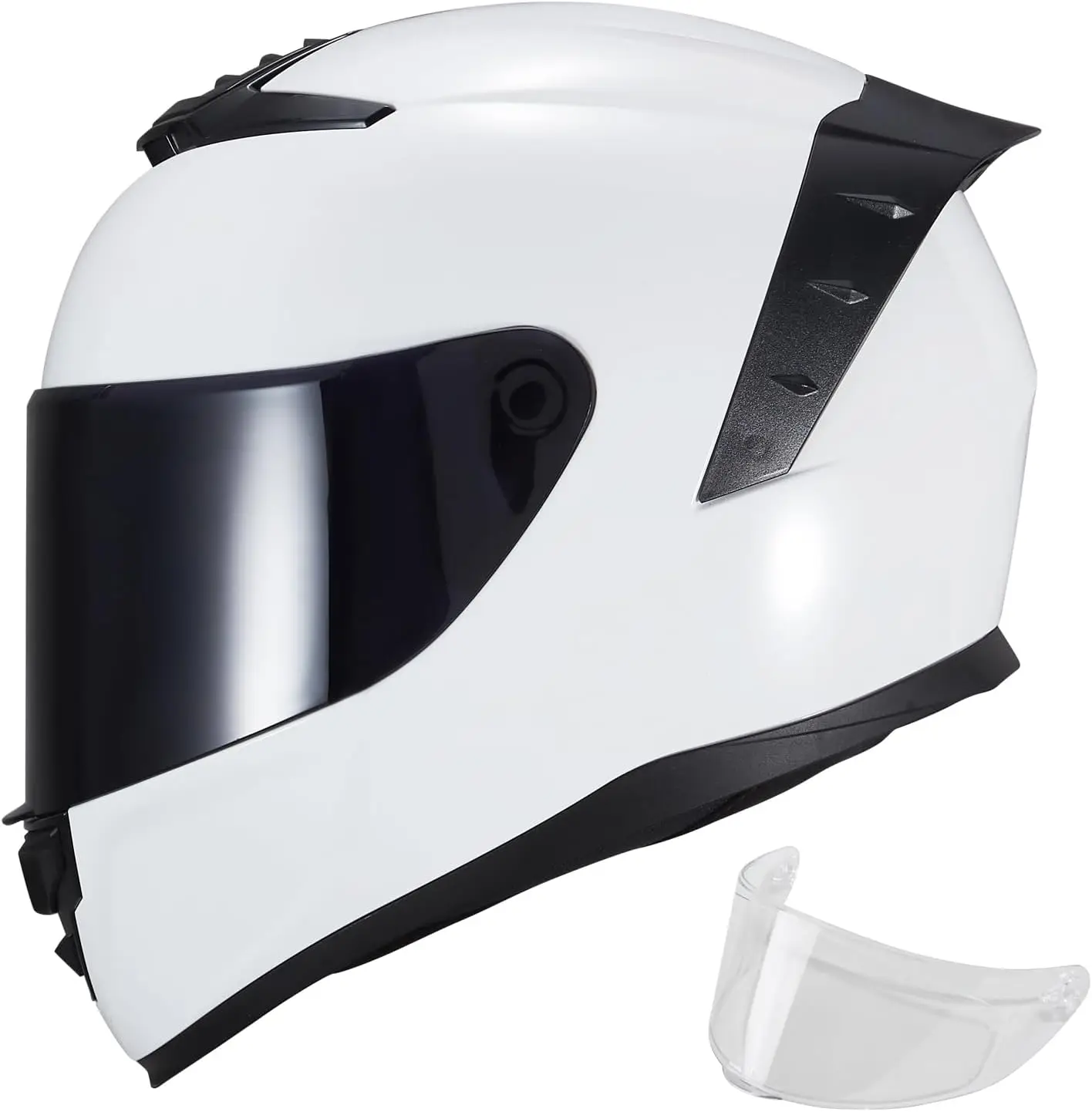 

Motorcycle Helmets Full Face WS-611 Street Bike Motorbike Helmet for Adults Men Women DOT Approved
