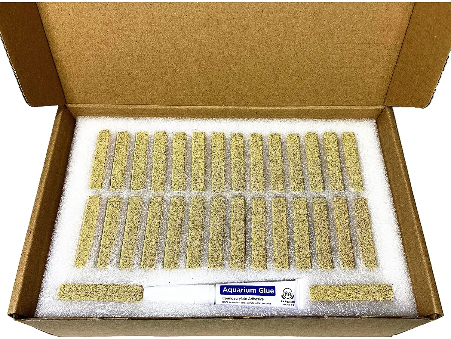 Reefing Art Ceramic Coral Frag Tiles 30pcs Free Coral Glue for SPS LPS Softy Frag Plugs