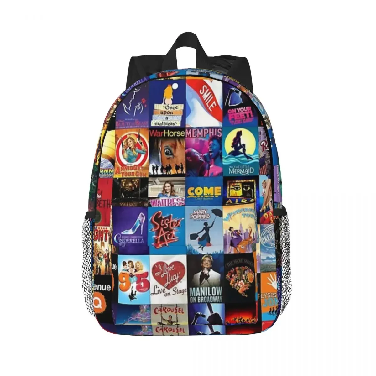 Mochilas de Teatro de dibujos animados para niños y niñas, mochilas escolares, mochila de viaje, bolsa de hombro, gran capacidad