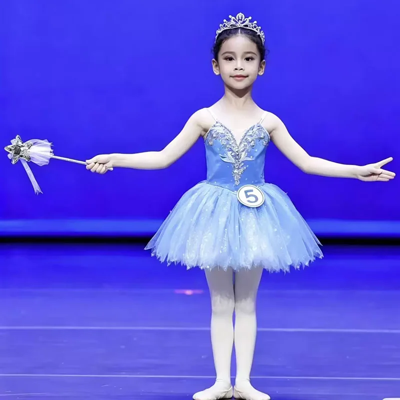 

Ballerina Children Cosplay Dress Stage Shows Costume