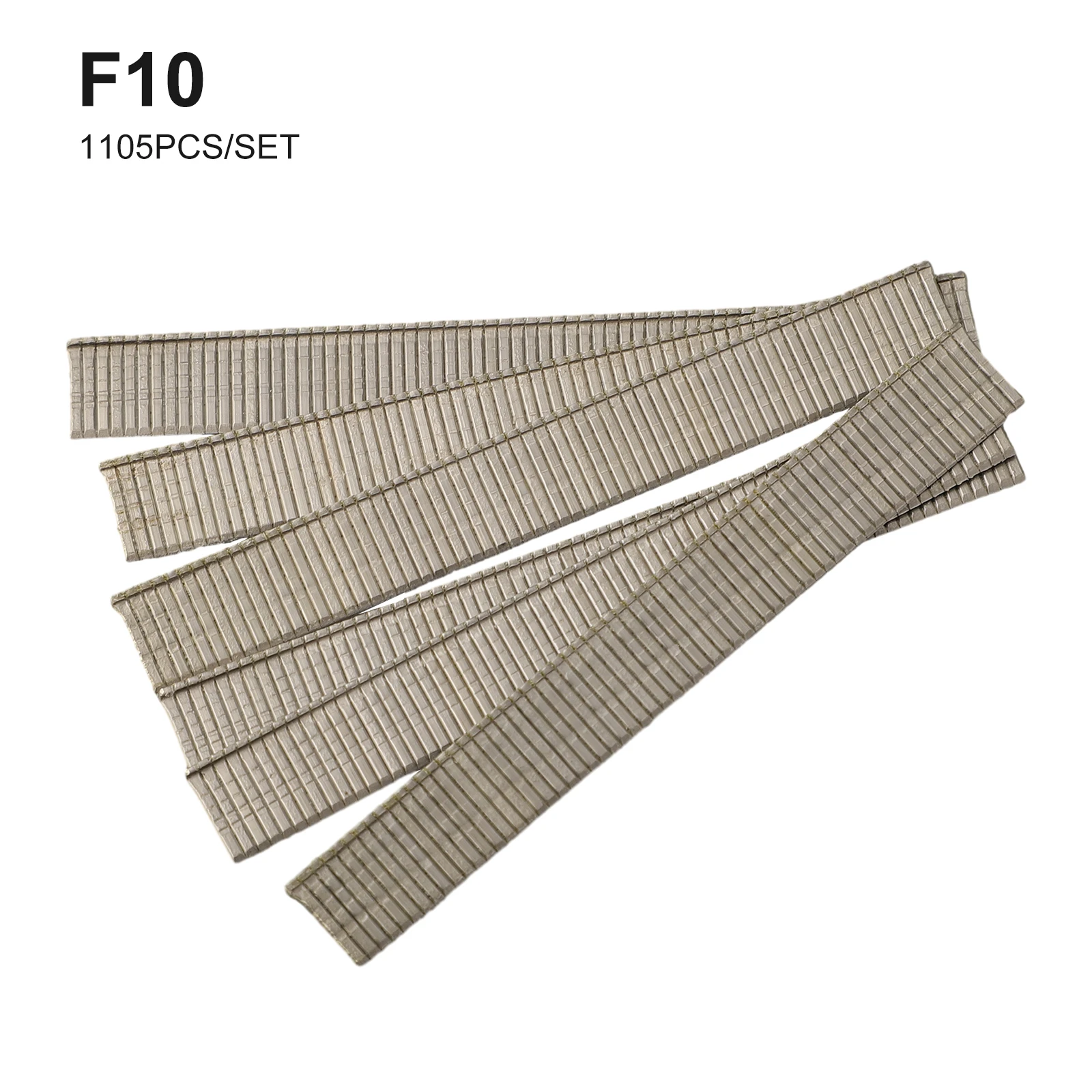 Imagem -03 - Heavy Duty Straight Brad Nails F15 F20 F25 F30 Staples Faça Você Mesmo Home Assemble Móveis Jardinagem Carpintaria Roof Decor 1105 Pcs