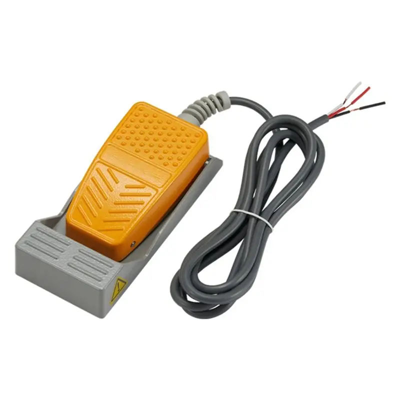 

ABDJ-/Industrial Foot Pedal For Switch Self-Resetting Self-Locking Waterproof Compact HRF-MD2 Foot Control