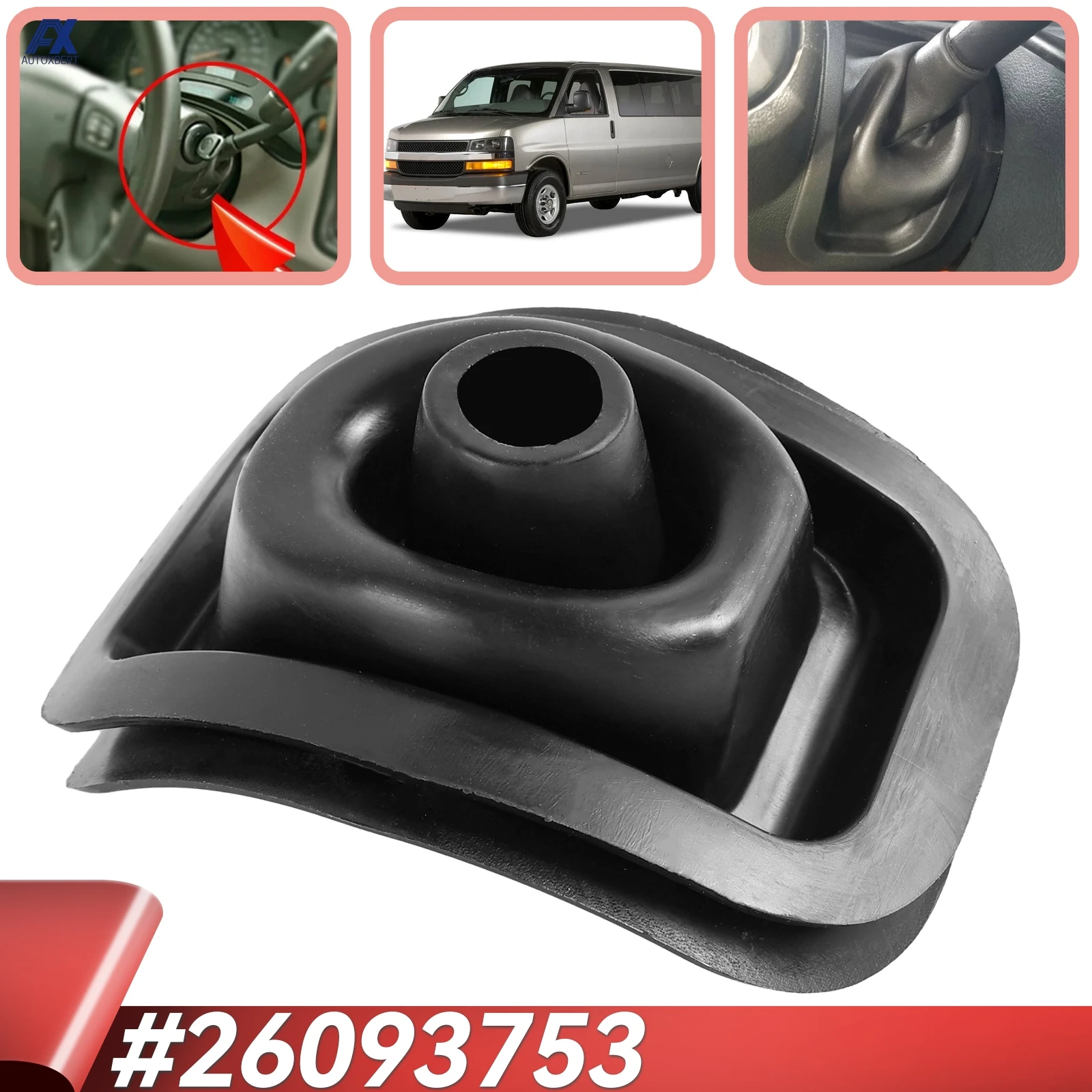 2609-3753 Maniglia della leva del cambio Guarnizione del bagagliaio per Chevrolet Silverado Suburban GMC Yukon Sierra Jimmy Automatic 26093753 47106