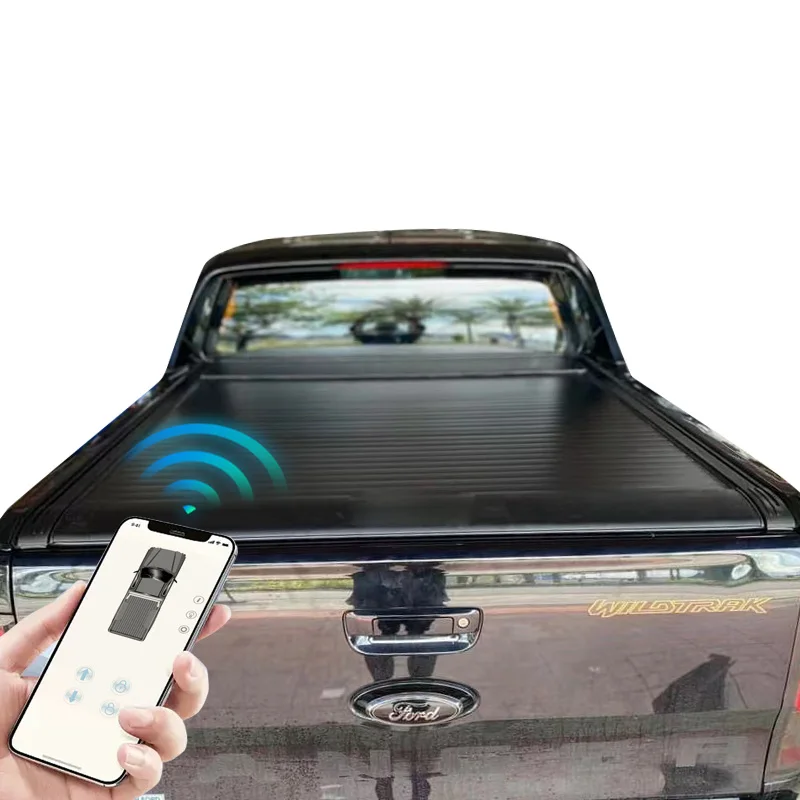 

Ford Ranger Wildtrak Pick Up Truck Roller Shutter Electric Retractable Tonneau Covers