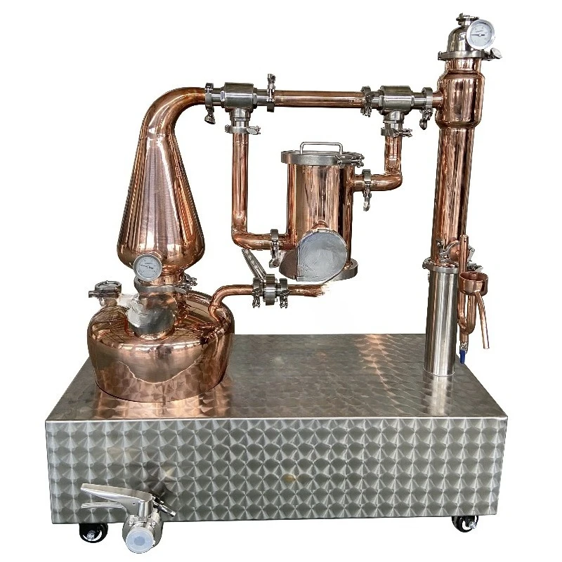 Domestic distillers, process distillers, return distillers with pumps and motors