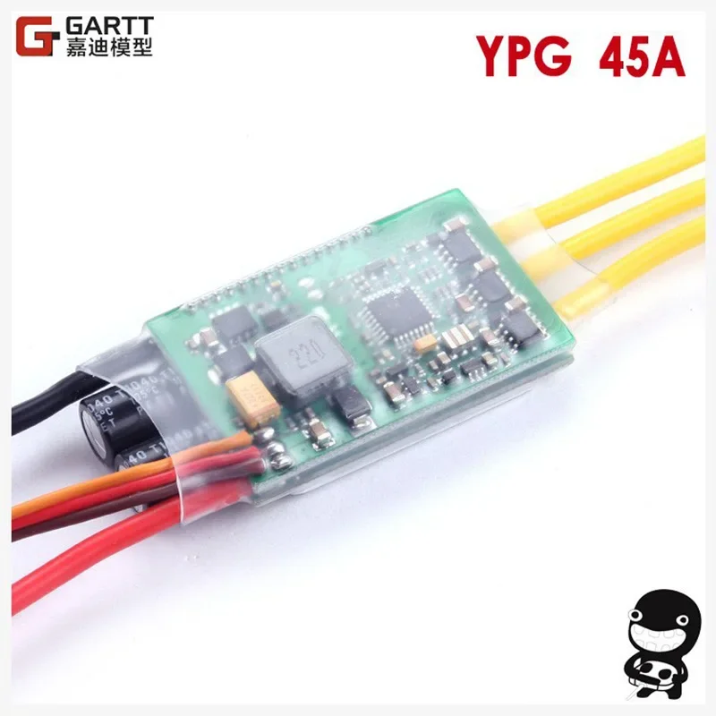 GARTT YPG 45A(2-6S) Brushless Electronic Speed Controll ESC High Quality For ALIGN AZLRC TAROT 450 450L X3 X360 480Helicopter