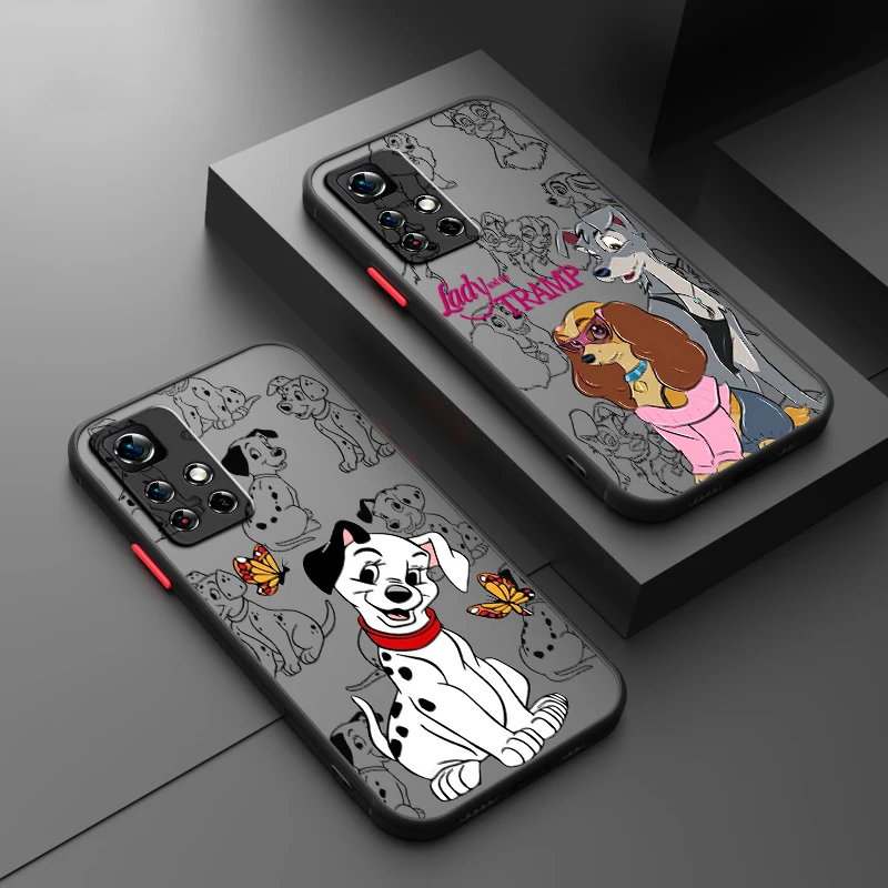 Disney Dog Cute Catroon Frosted Translucent For Redmi 8 3 9A 9C 9AT 9 9T 13R 10A 10C 10 11A 12C 12 13C 5G Soft Phone Case