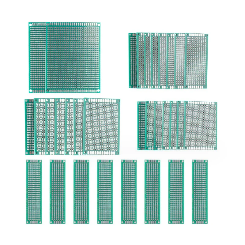 9x15 8x12 7x9 6x8 5x7 4x6 3x7 2x8 cm Double Side Prototype Diy Universal Printed Circuit PCB Board Protoboard For Arduino