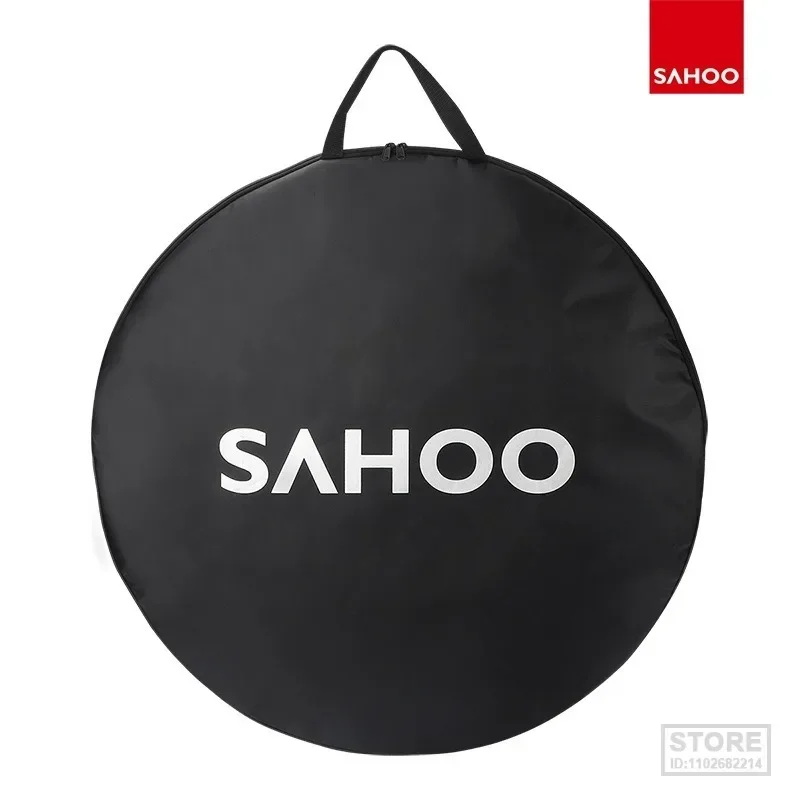 

SAHOO 18277 Wheel Carrying Bags Mountain Bicycle Front Or Rear s Cycling Bike Zipper Storage Nylon Package