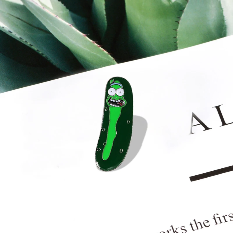 Plant Enamel Pins Woman Man Cartoon Invertebrate Tree Bud Leaves Kids Fashion Brooches Denim Lapel Badge Jewelry Cute Green Worm