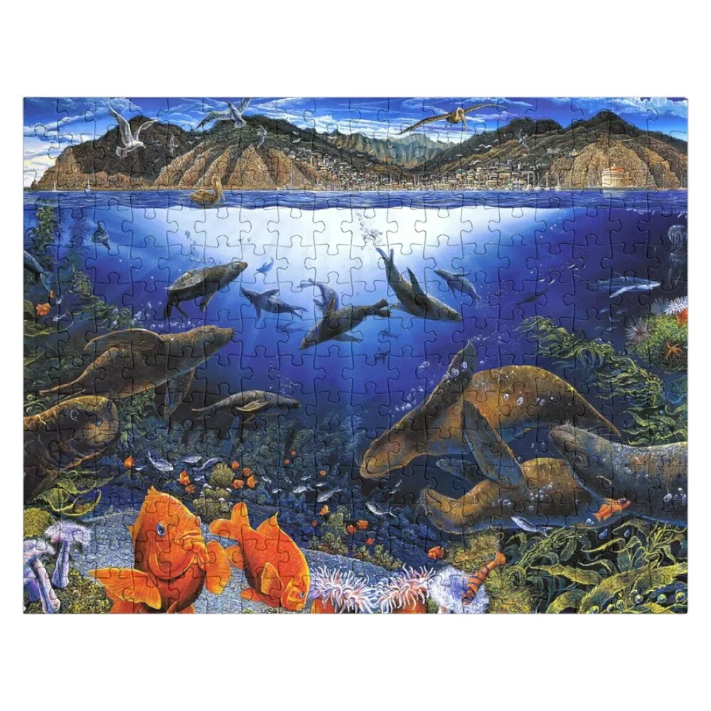 

MARINE LIFE Jigsaw Puzzle Toddler Toys Customs With Photo Puzzle