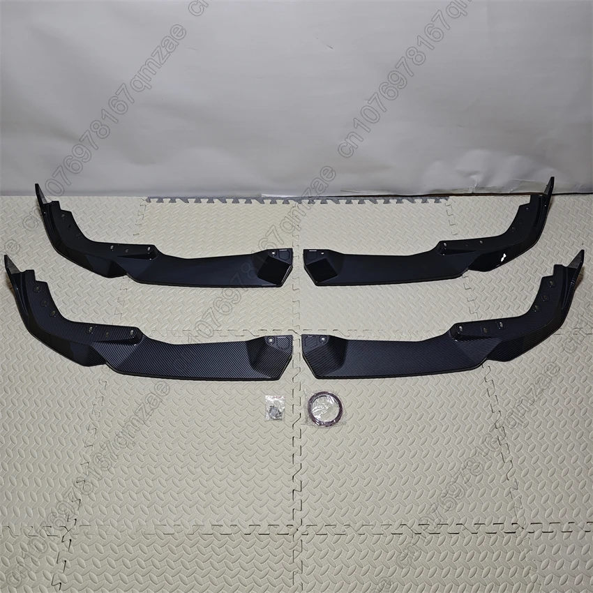 الجبهة حافة مصد السيارة المفسد الفاصل الناشر عدة غطاء حماية لسيارات BMW 3 Series G20 G21 M LCI 320i 325i 330i 320d M340i 2022-2024 #5