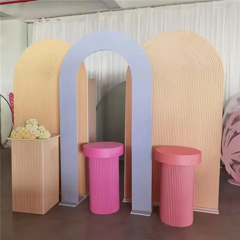 Manufacturer wholesale romantic modern PVC background birthday party decoration set wedding party decoration