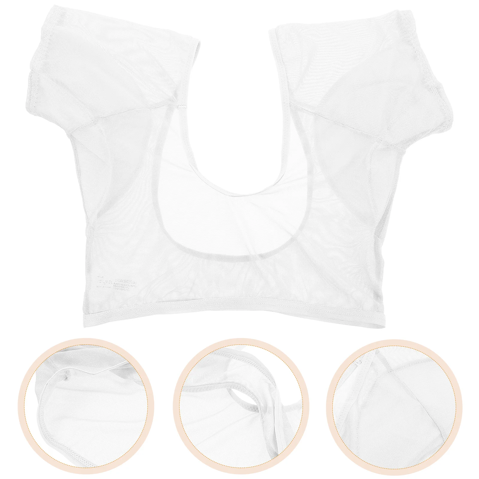 

Underarm Sweat Pads Girls' Vest Women Short Lady Undershirt Sweat-proof Nylon Armpit Miss Women's for Woman