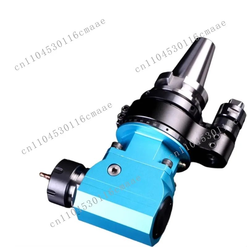 90 Degree Fixed Angle Head CNC Milling Machine Center BT40 ER32 FMB27 Compatible BT Spindle for Human Machine Tools Accessories