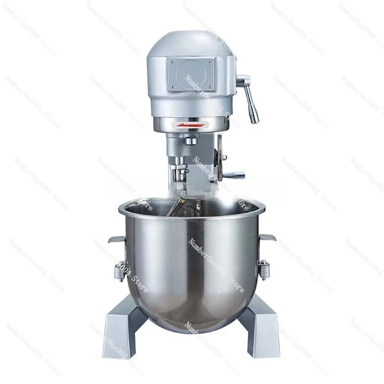 

Industrial 10-150L Planetary Mixer 3 Speeds Dough Mixer Bread Making Equipment 80 Liter Pizza Dough Mixer