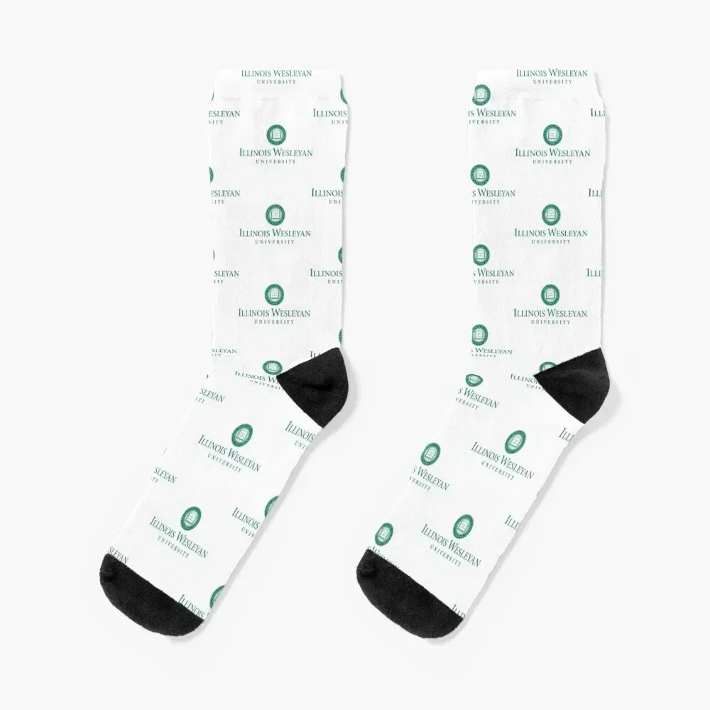 

Illinois Wesleyan College Socks hiphop Soccer Stockings compression Boy Child Socks Women's