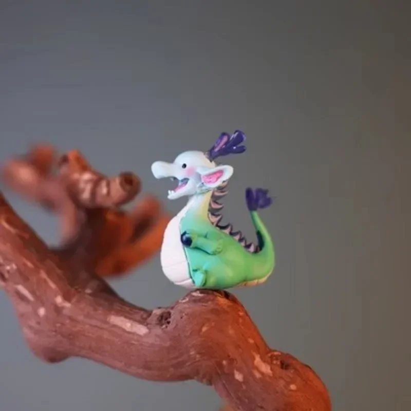 Qualia Japan Original Kawaii Gashapon Figure Anime Rainbow Dragon Figurine Cute Capsule Toys Miniature Kids Creative Gifts