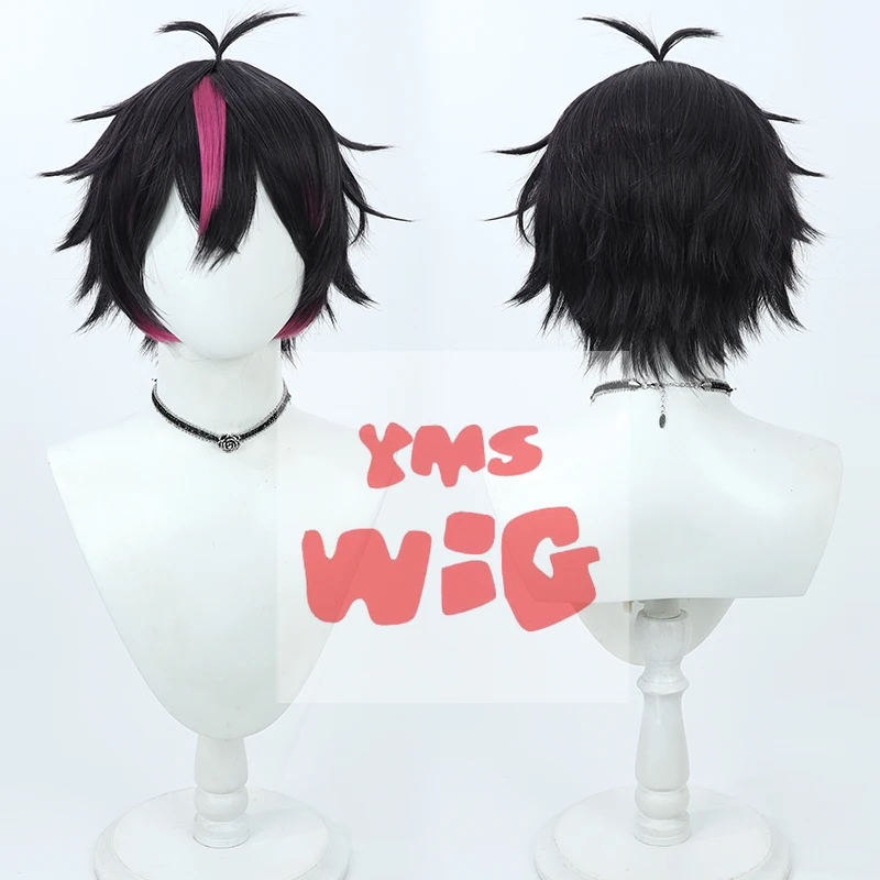 

New Fragaria Memories Kurode Cosplay Wig Heat Resistant Synthetic Hair Halloween Role Play Party + Free Wig Cap