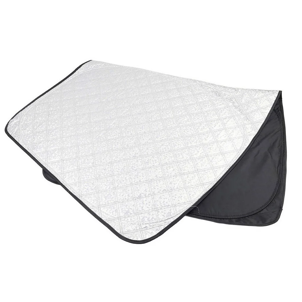 Car Window Sunshade Cover Sun Shade Front Windshield Visor Protector Folding For Infiniti QX60 2014-2021