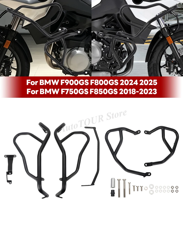 F800GS F900GS 2024 2025 Motor Guard Snelweg Crash Bars Bumper Voor BMW F750GS F850GS F750 850GS 2018-2023 Frame Protector Bar - afbeelding 2