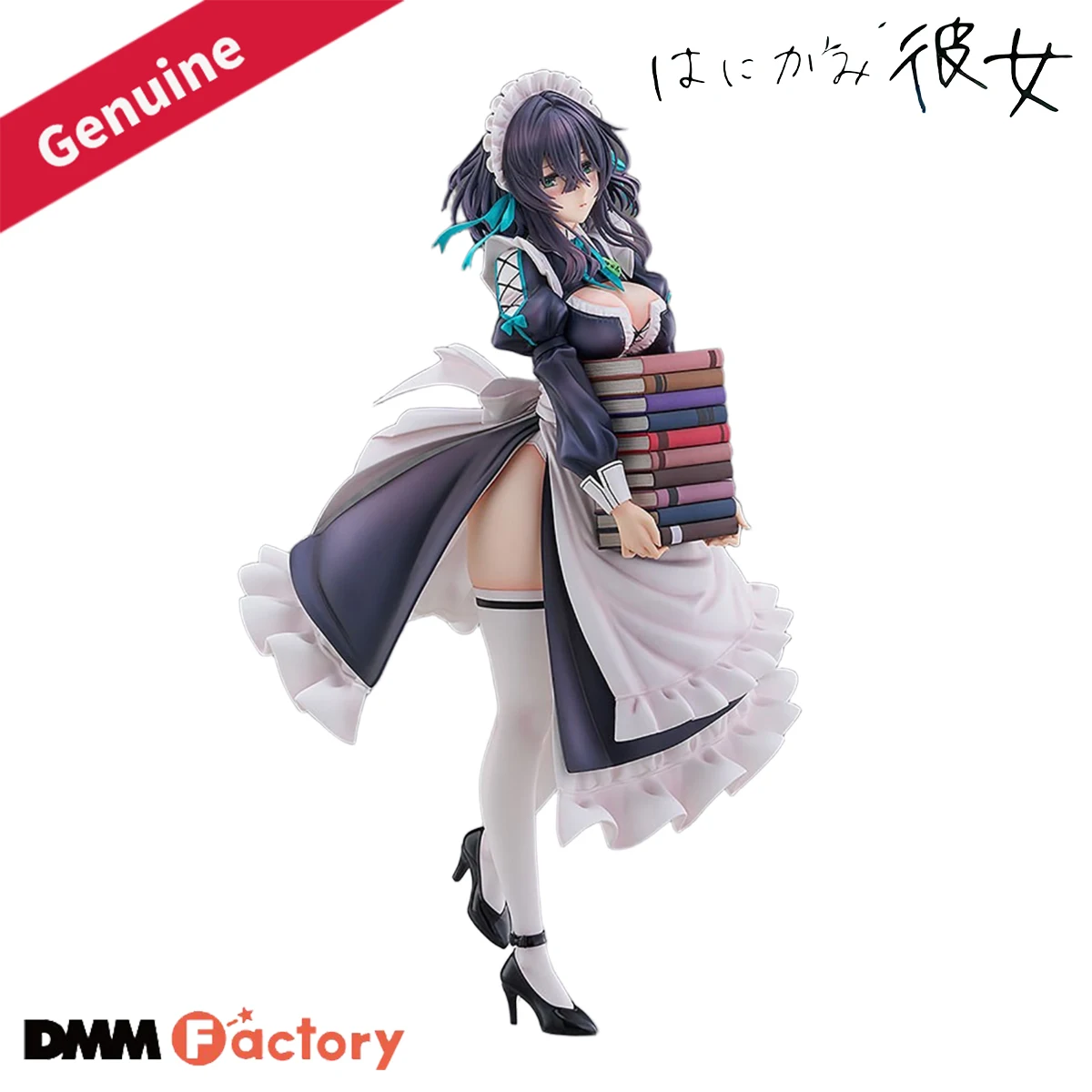 

In Stock Original DMM Factory Prepainted Maid Maison Hanikami, Kanojo Wa Koi O Suru Chigami Hikage 1/6 H=285mm Figure Collection