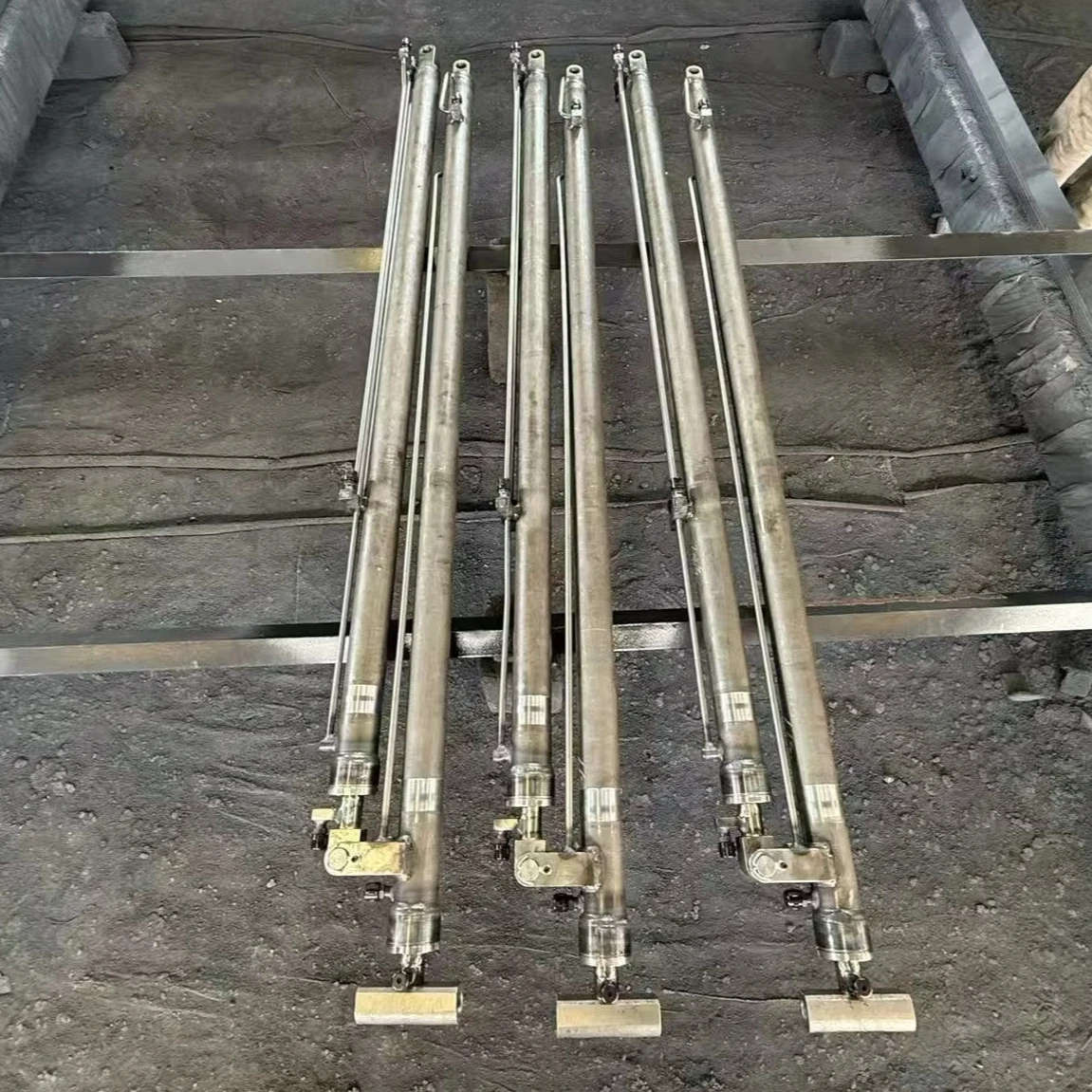New Hard Chrome Plated Steel Telescopic Double Acting Hydraulic Cylinder for Crane