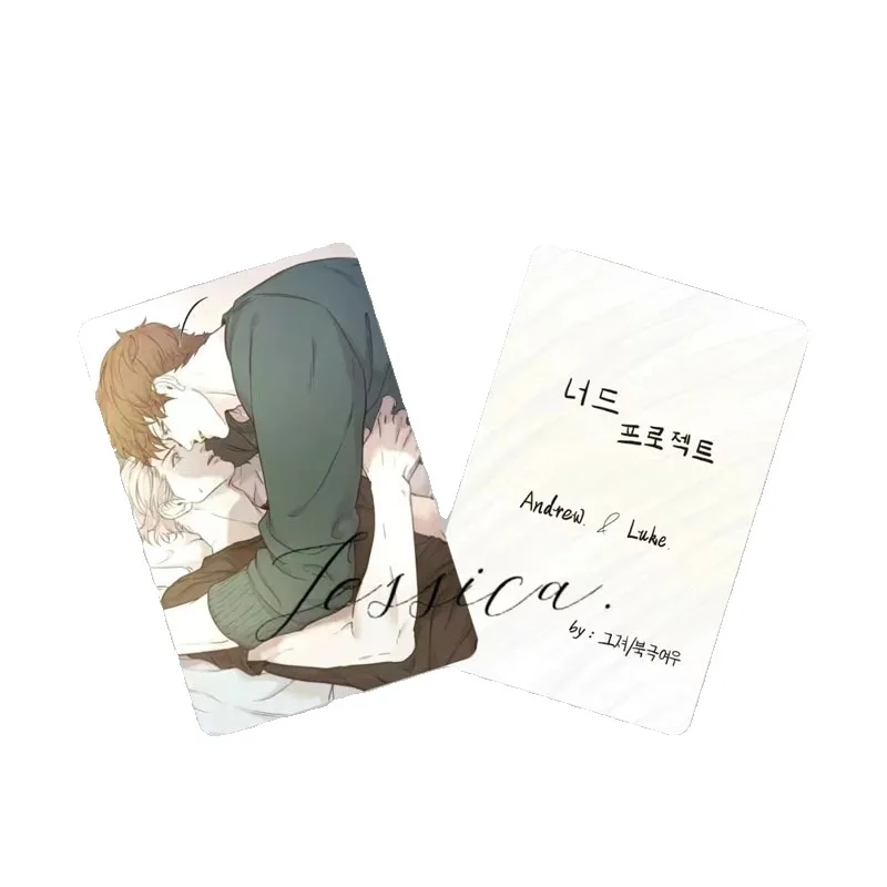 Nerd Project アニメ小さなカード 3 インチフォトカード LOMO カードフォトカードファンのためのコレクション装​​飾友人ギフトブックマークポストカード