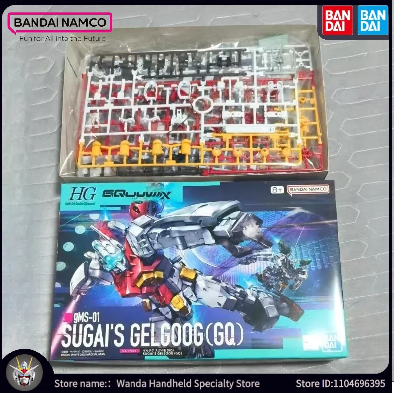En Stock, nuevos juguetes modelo Gundam HG gquuuuuux gMS-01 Gelgoog, colección divertida Popular, ensamblar figura Mecha, muñecos, regalos de vacaciones