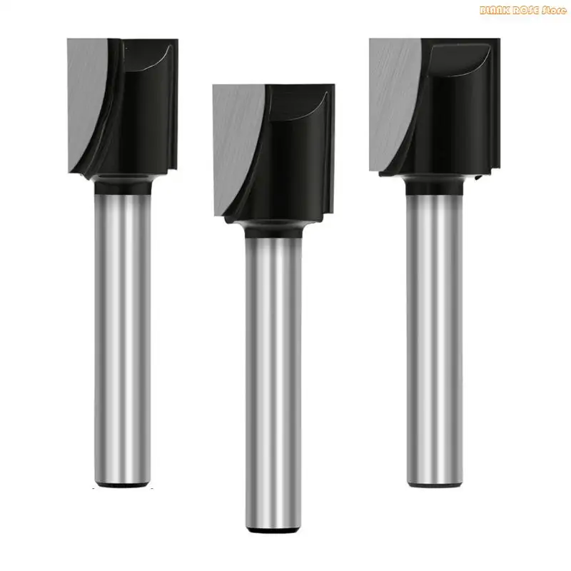 

K1AE Коррозионностойкая стальная фреза с черным покрытием, хвостовик для отделки древесины