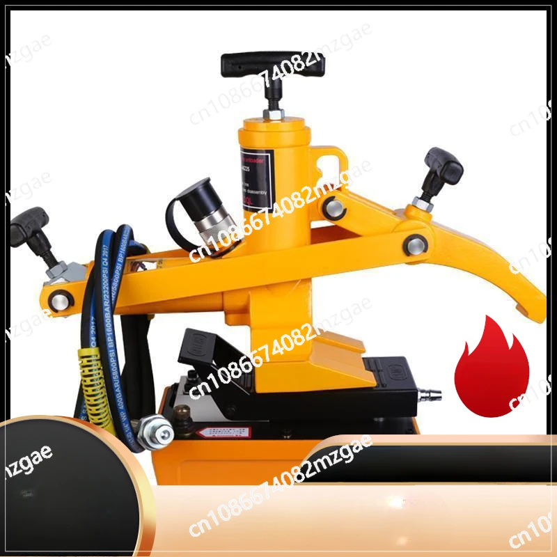 Forklift Tire Pickup Tool Pneumatic Portable Tire Press Pneumatic Hydraulic Stripper Loader Tire Pickup Tool