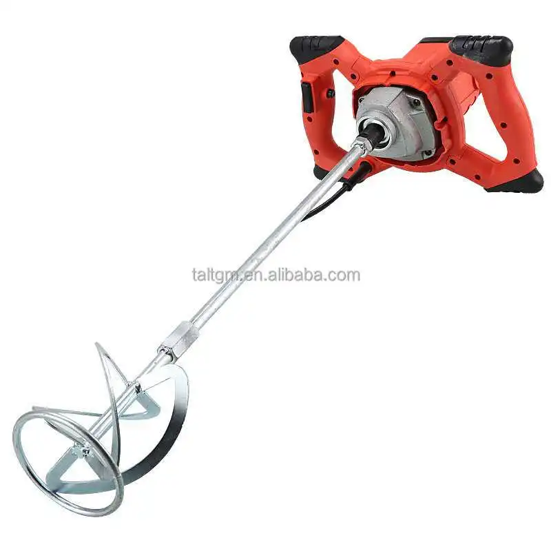 Electric Mixer Putty Powder Cement Paste Concrete Mortar Plastering Machine Paint Coating Mixer