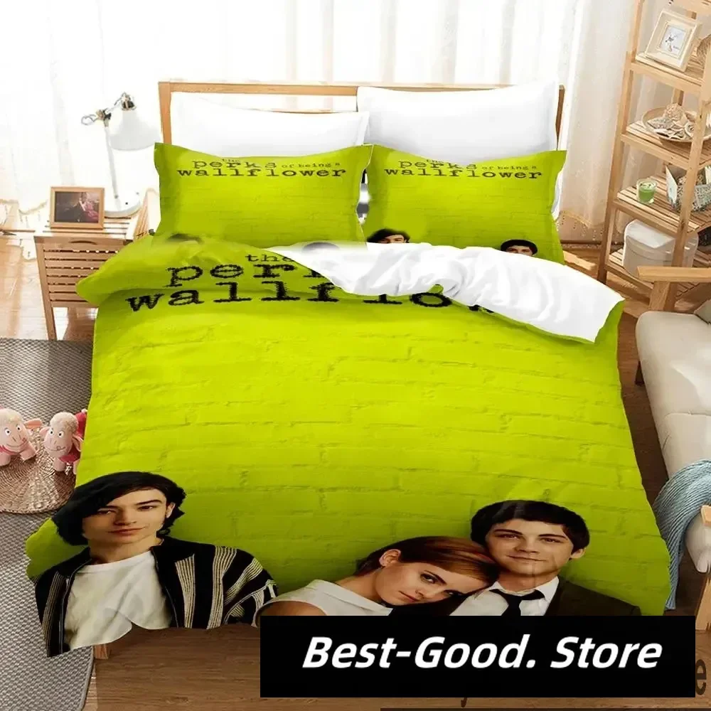 The Perks of Being a Wallflower Bedding Set Boys Girls Twin Queen King Size Duvet Cover Pillowcase Bed boys Adult