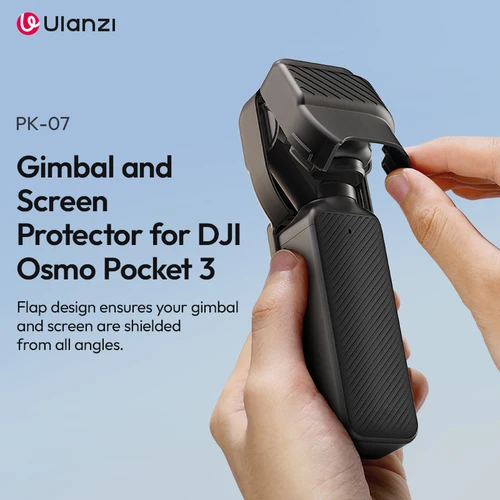 Imagen 2 del producto Ulanzi PK-07 Protector de pantalla de cardán para DJI Osmo Pocket 3 tapa de cámara funda protectora caja de cardán de mano DJI Pocket 3 Accy
