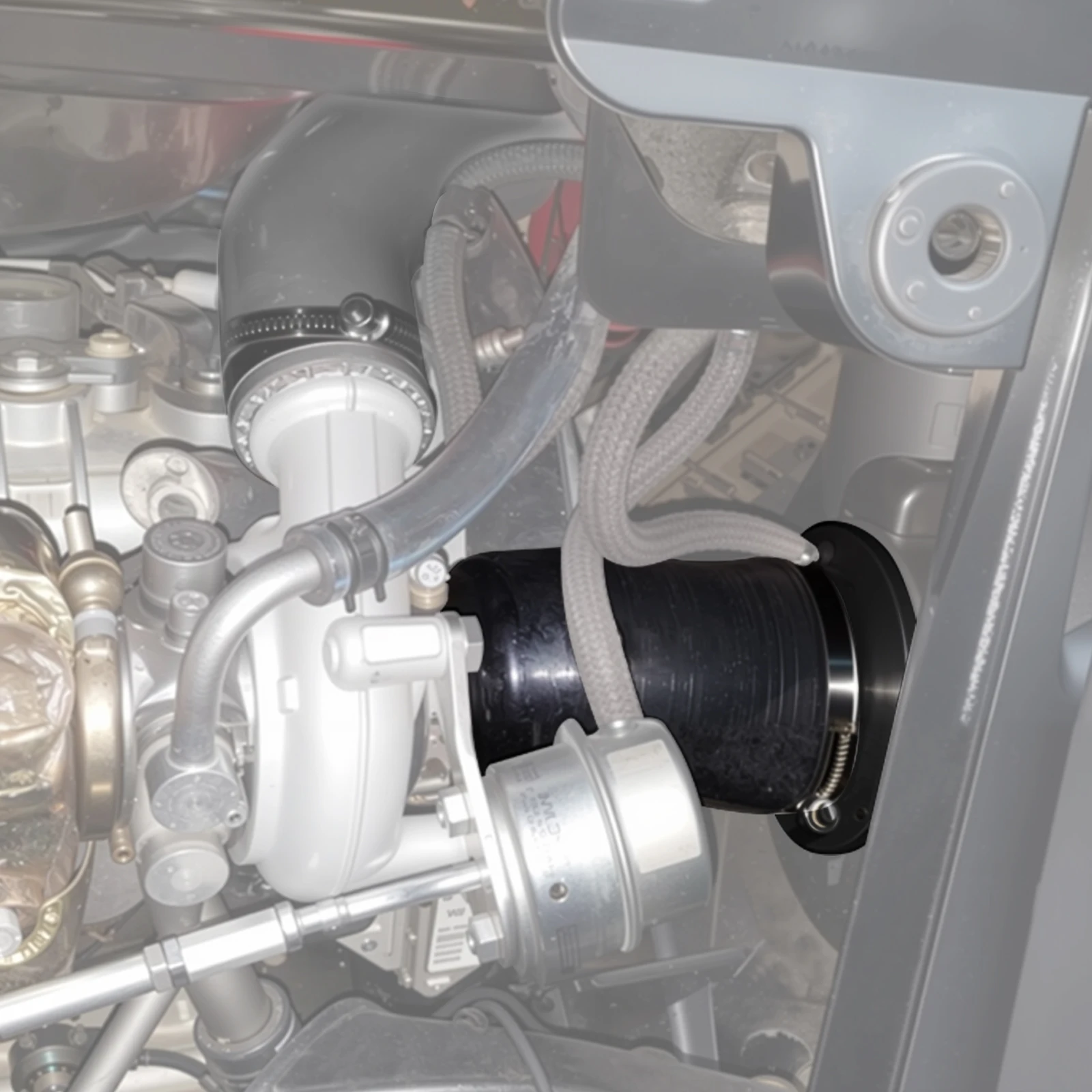 NICECNC X3 Turbo Silikon-Ansaugschlauch-Set für CAN AM X3 2017–2019 4x4 XRC Turbo DPS XMR XRS XDS XRS Max R Aluminium UTV Zubehör – Detail 7